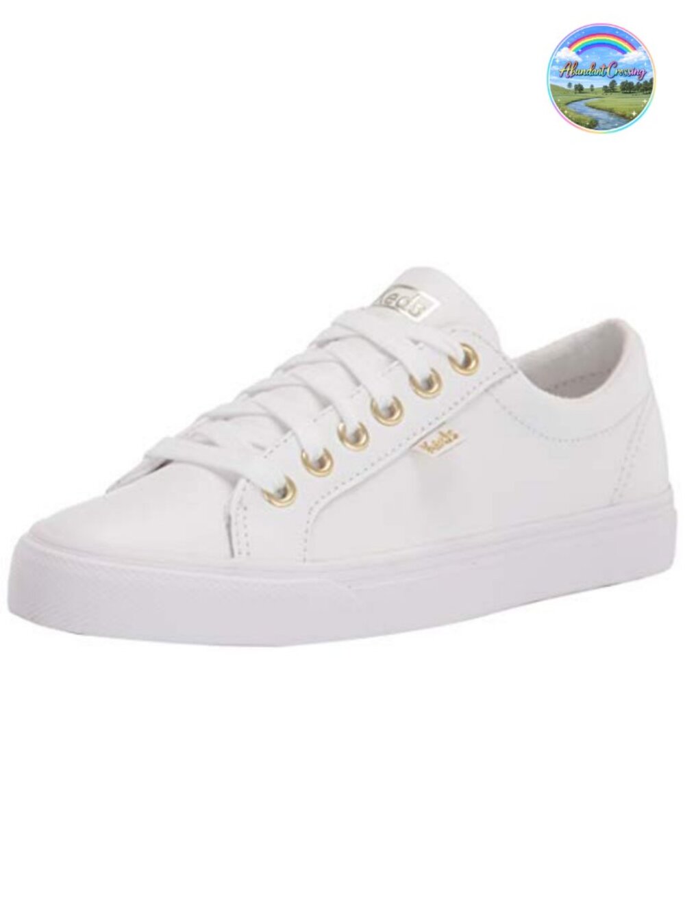 Keds Jump Kick Lace-Up Sneakers Women's Athletic Shoes Cushioned Breathable